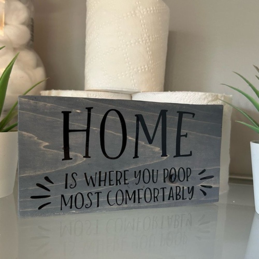 Bathroom Sign home decor